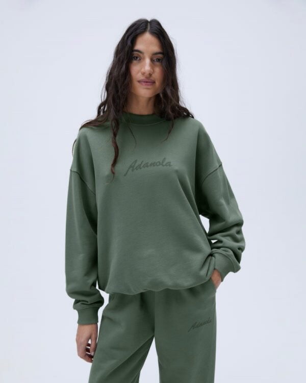 Adanola Green Sweatshirt